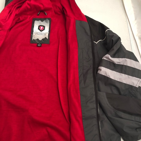 Protection System multicolor gray black red coat 10/12 - Picture 4 of 8